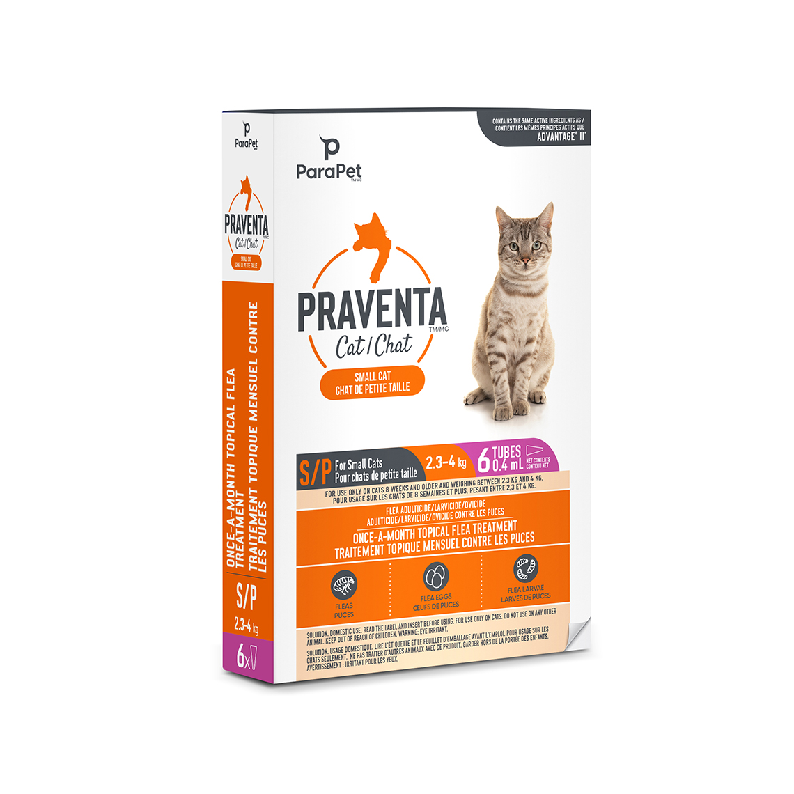 Praventa pour chats de petite taille